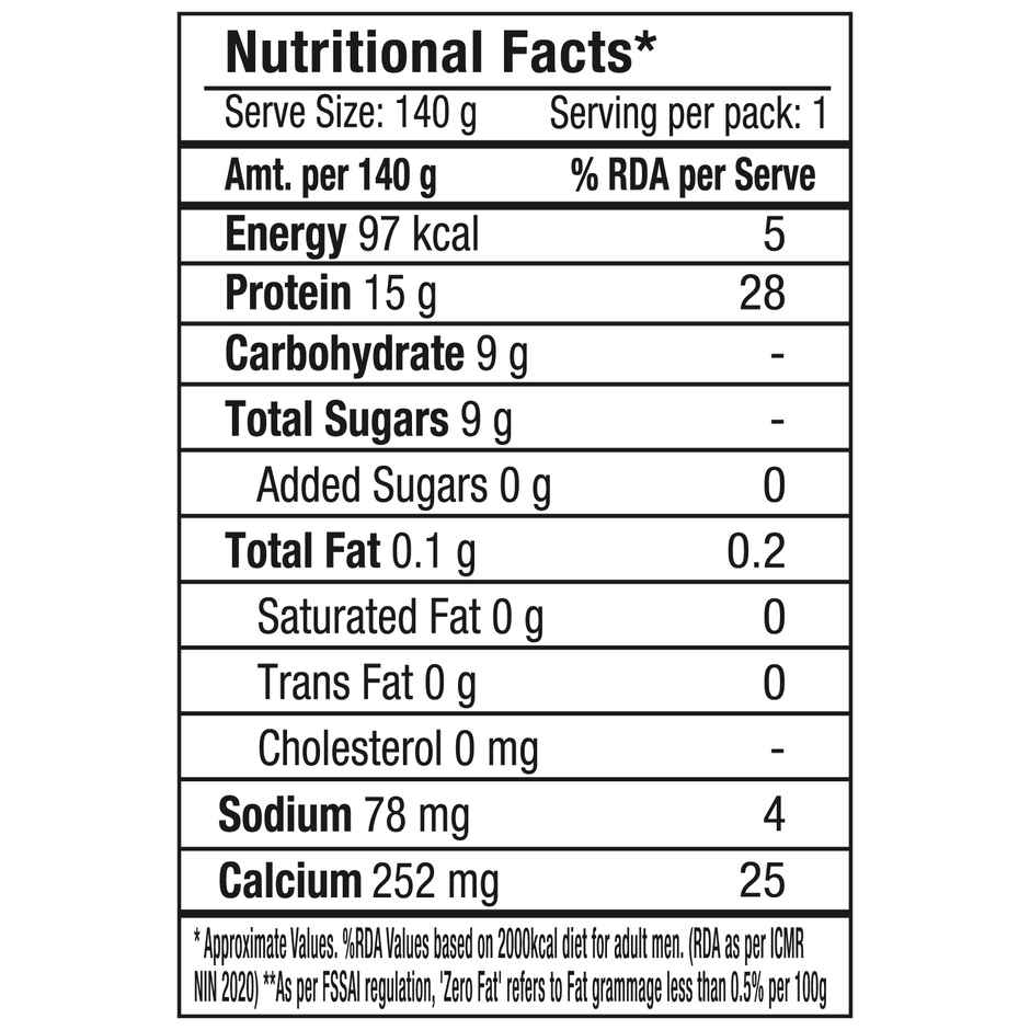 epigamia 15 g Protein Turbo Yogurt, Mixed Berries