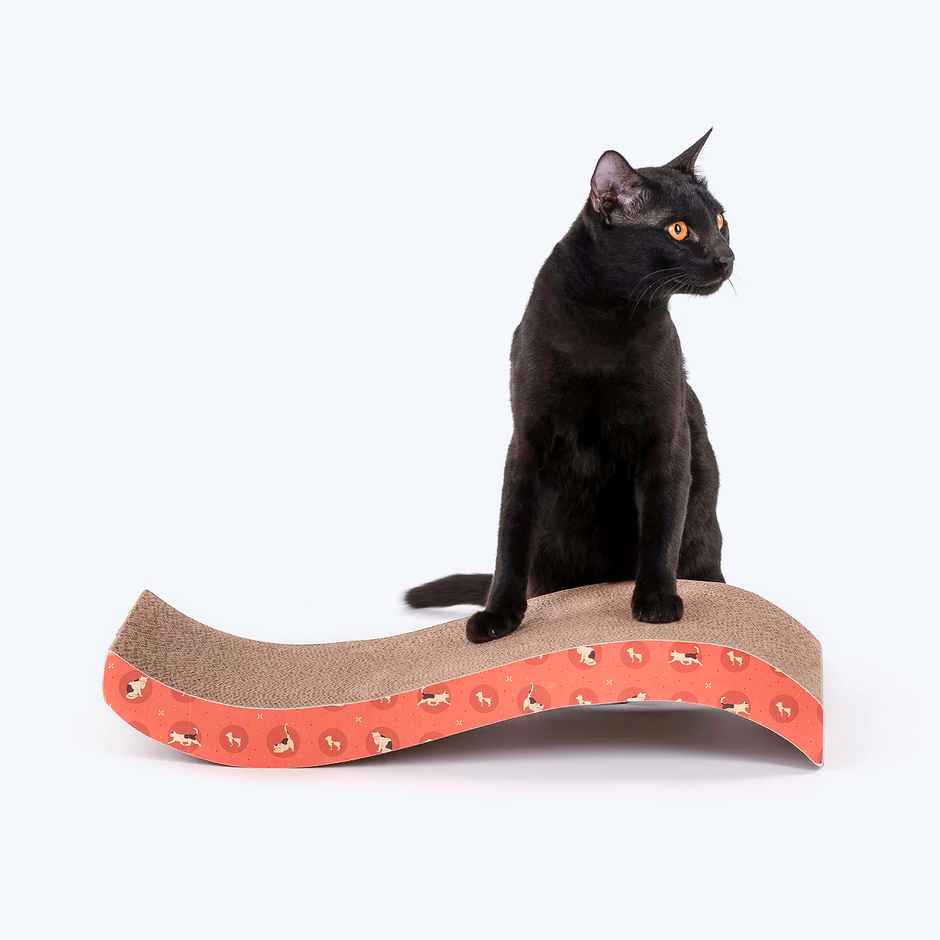 HUFT Scratchville Cat Scratcher Orange