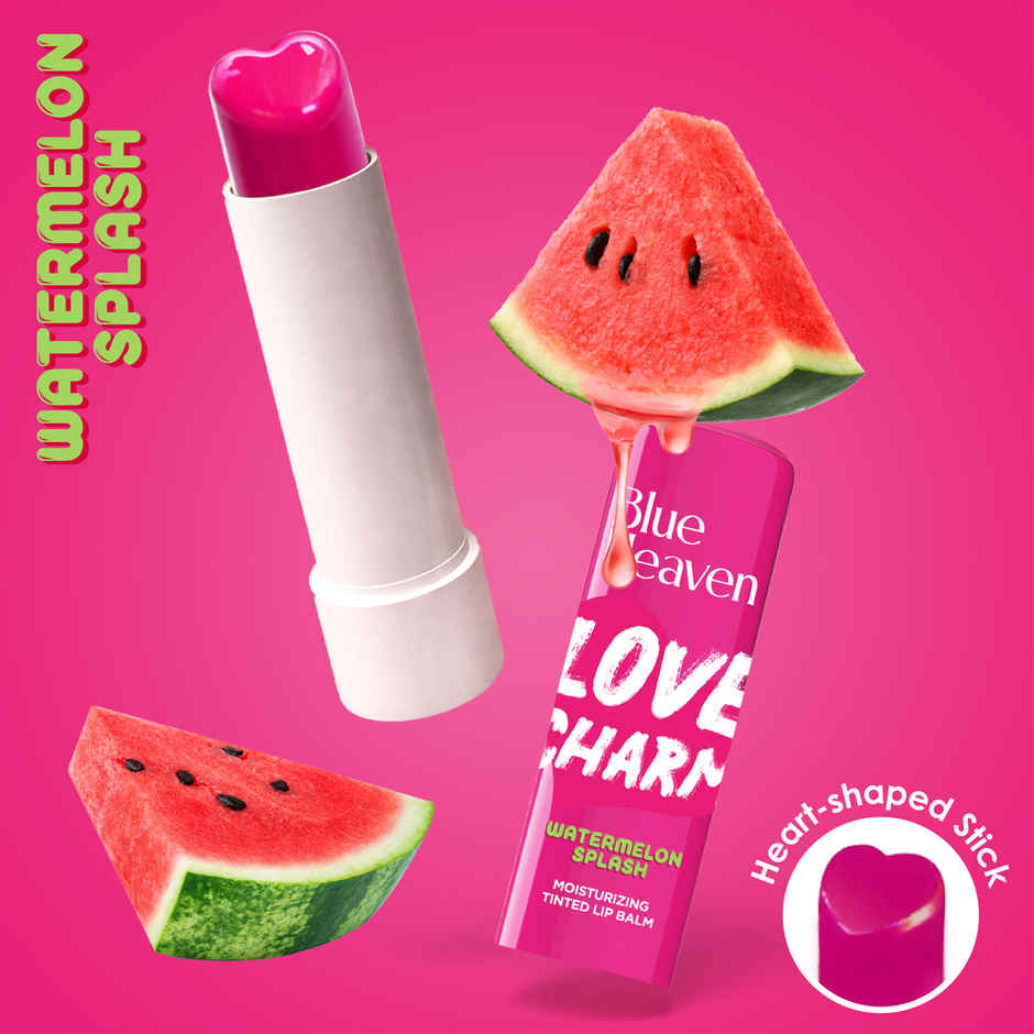 Blue Heaven Love Charm Tinted Lip Balm with SPF | Watermelon