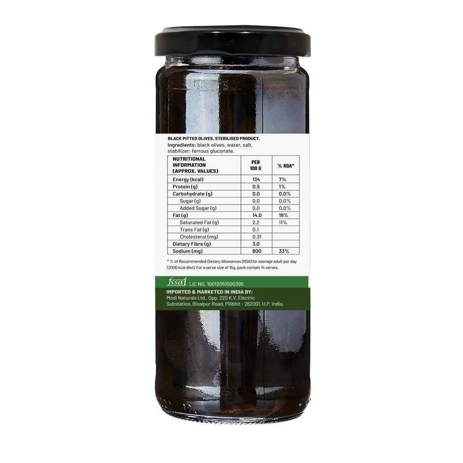 Black Pitted Olives
