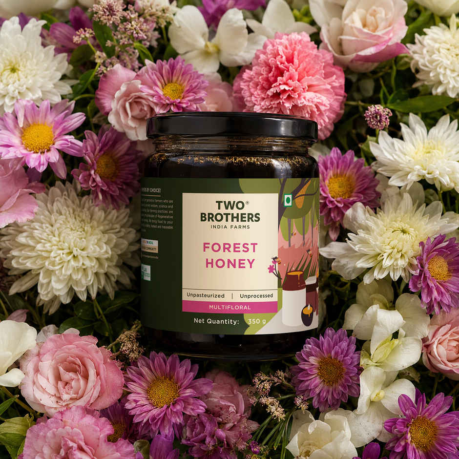 Two Brothers Multifloral Forest Honey Unpasteurized Raw Honey