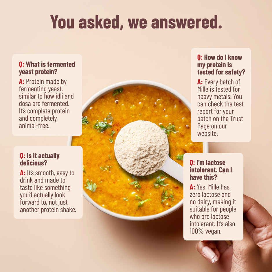 Mille Unflavoured Yeast Protein