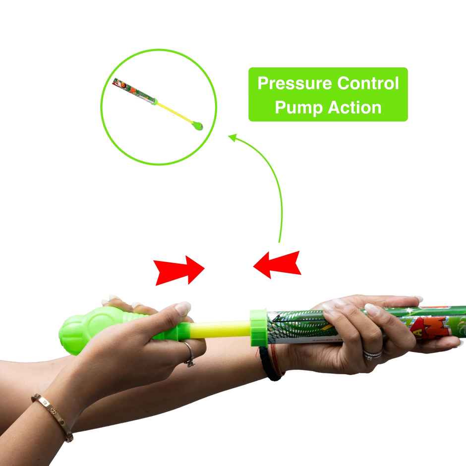 Tom Uncle Medium Water Pipe Pichkari for Holi (Colour May Vary)