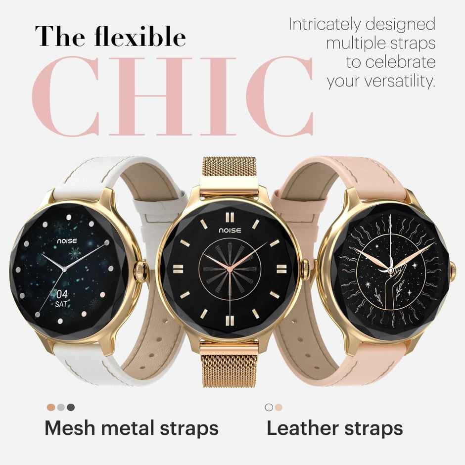 Noise Fit Diva Smartwatch - Black Link