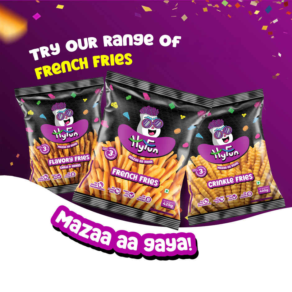 HyFun Peri Peri French Fries, Hot & Spicy | Frozen