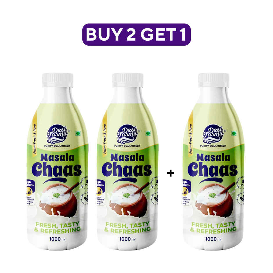 Desi Farms Masala Chaas Bottle Combo 