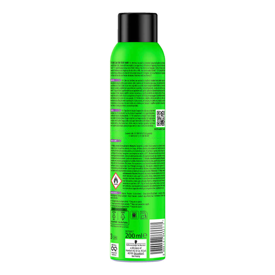 Dry Shampoo Instant Fresh Up Extra Instant Fresh Up, For 48hrs Fragrance
