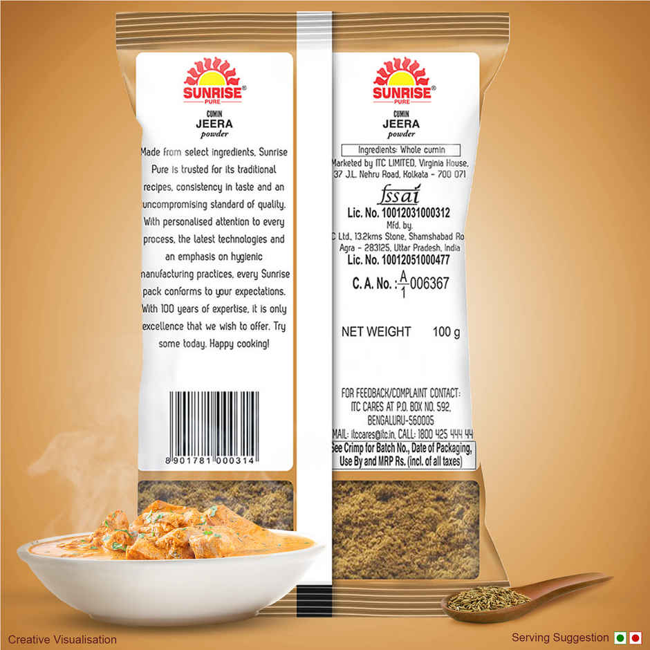Sunrise Pure Cumin Powder | Jeera Powder