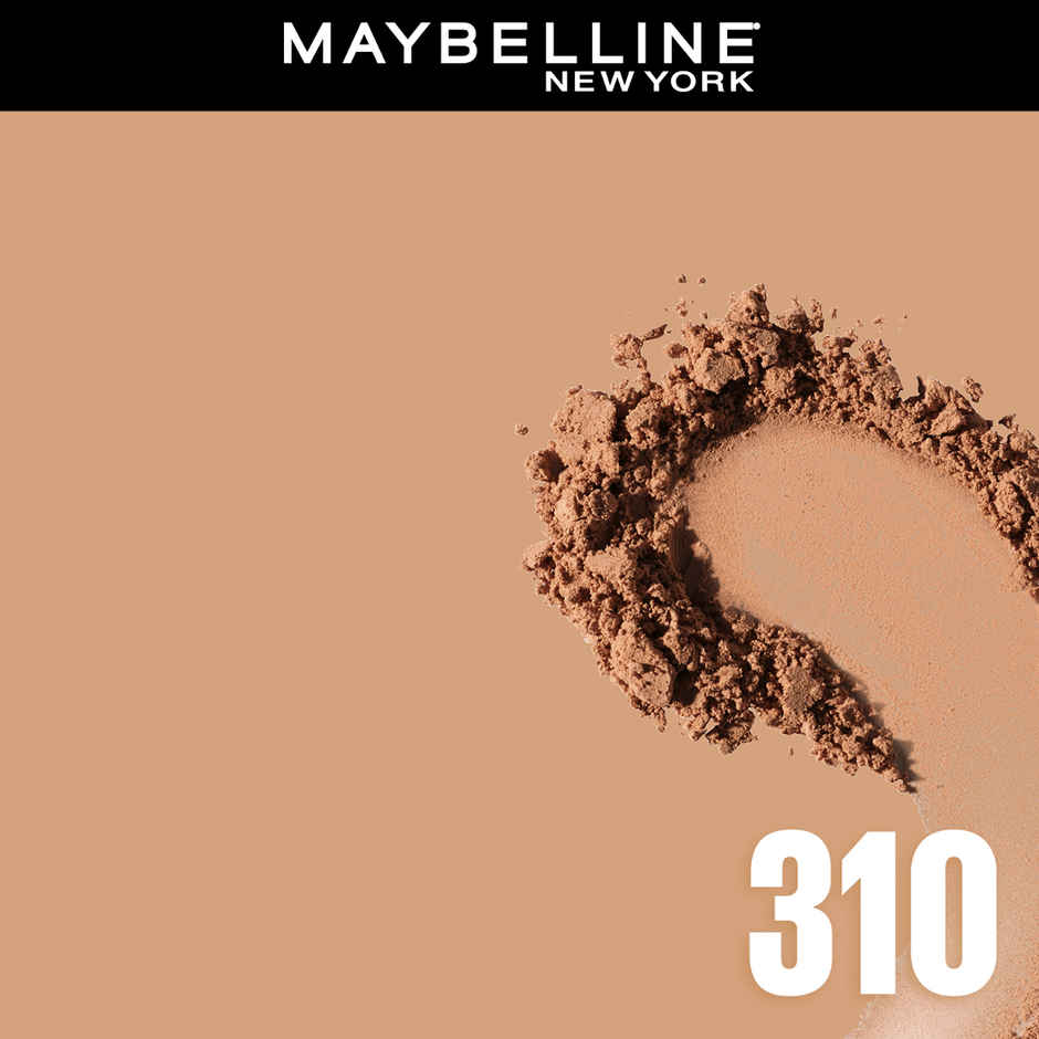 Maybelline New York Fit Me Matte + Poreless Compact Powder With SPF 32 | 310 Sun Beige