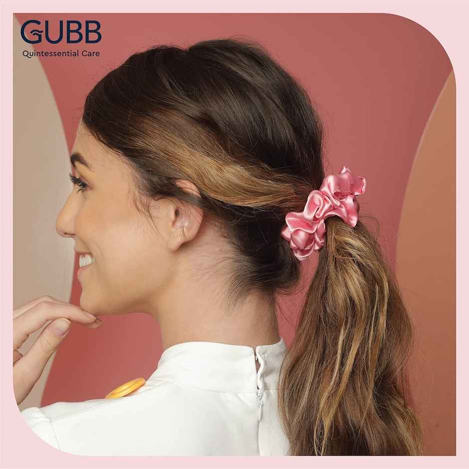 GUBB Satin Scrunchie | Golden Beige
