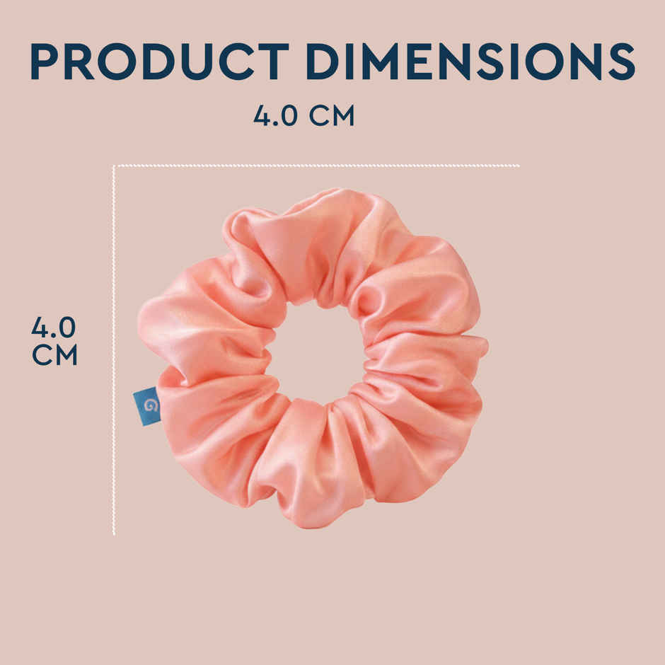Gubb Satin Scrunchie Rose Gold