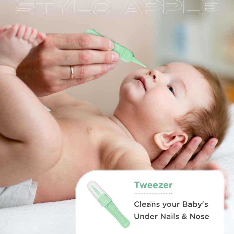R for Rabbit Stylo Apple Baby Manicure Set Green
