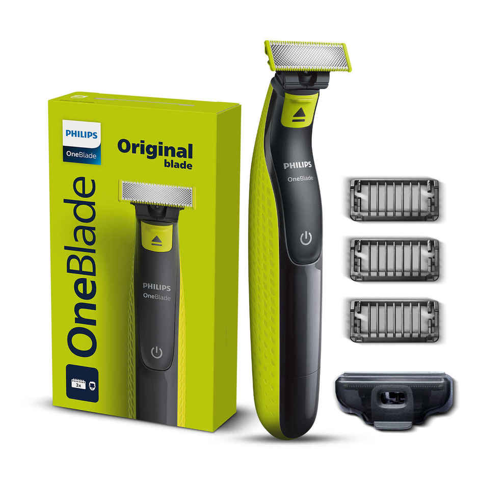 Philips OneBlade Turbo2X Beard Trimmer | Styler & Shaver for Men | Patented Skin-Safe Tech | 100% Waterproof