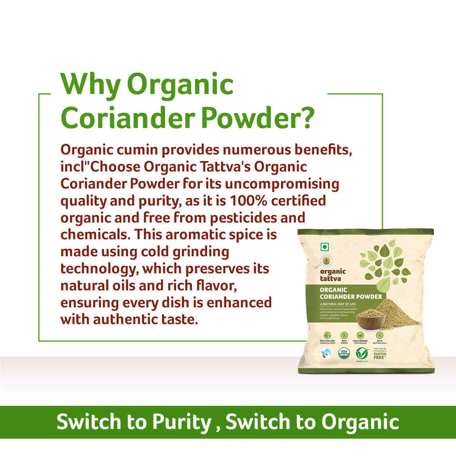 Organic Tattva Coriander Powder