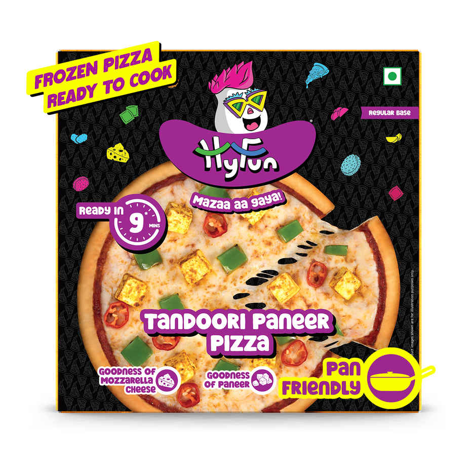 Hyfun Tandoori Paneer Pizza (Regular Base) 240 g X 2 Combo