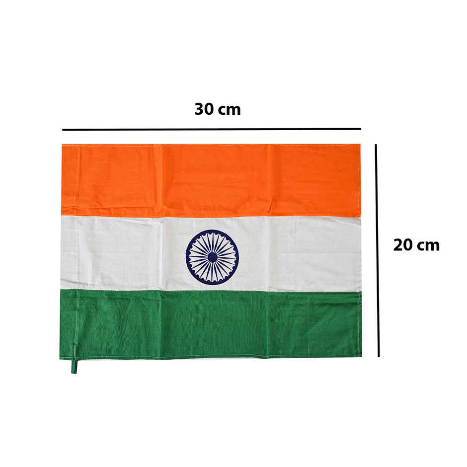 Indian National Flag | Authentic Khadi Fabric | 20 x 30 Inch | Picfest