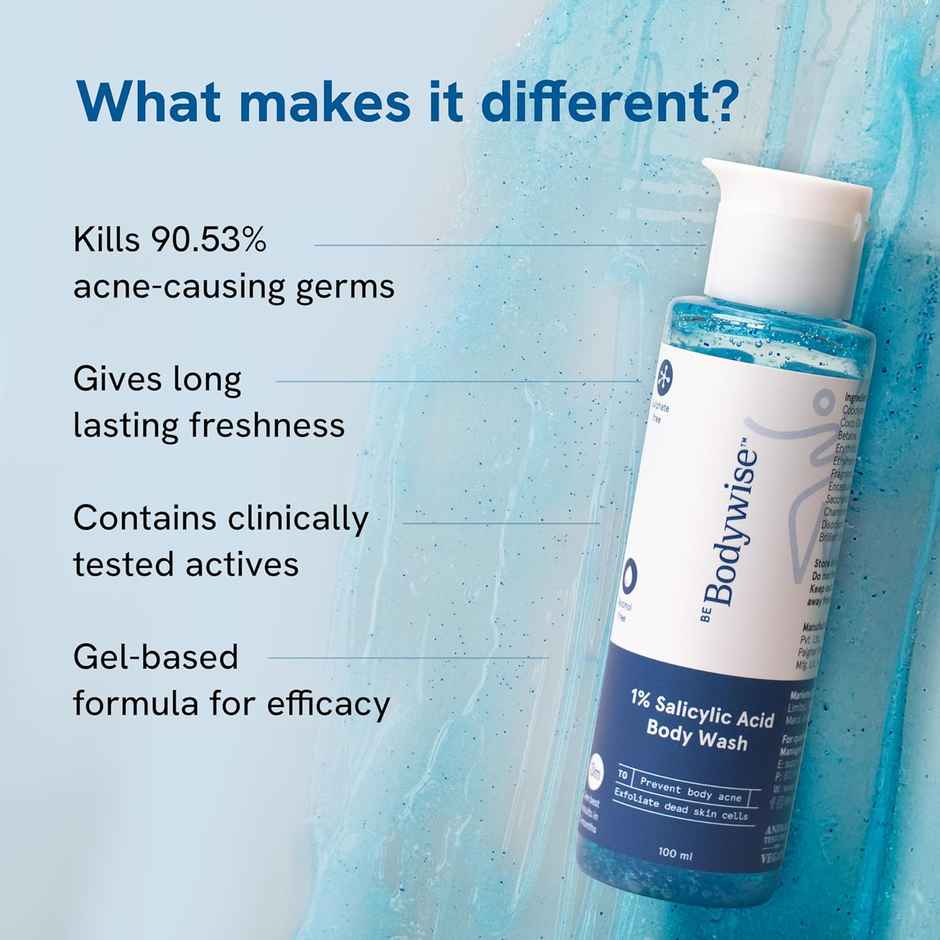 Be Bodywise 1% Salicylic Acid Body Wash