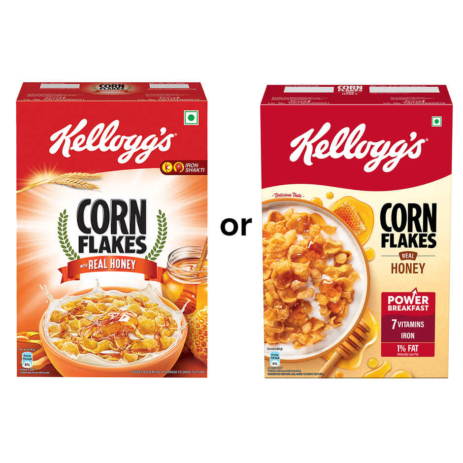 Kelloggs Corn Flakes With Real Honey