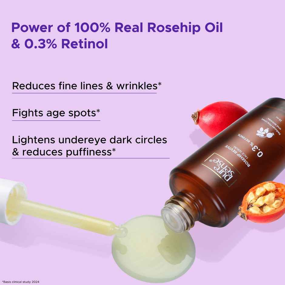 Puresense Rosehip Revive Retinol Anti Aging Face Serum