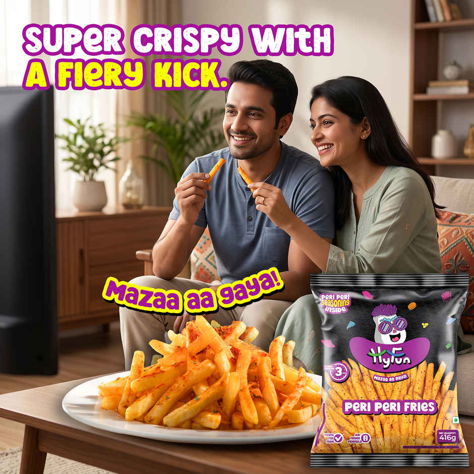 HyFun Peri Peri French Fries, Hot & Spicy | Frozen