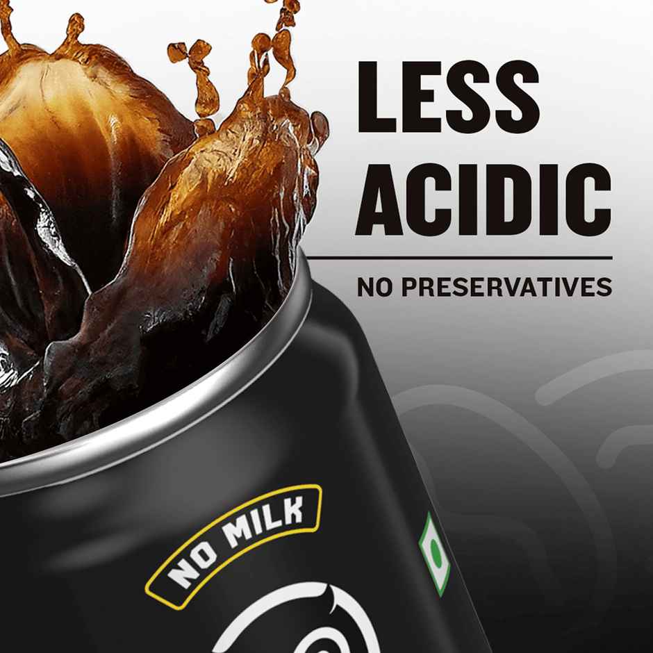 Sleepy Owl Cold Brew Black Coffee Can | Ready to Drink Coffee Beverage