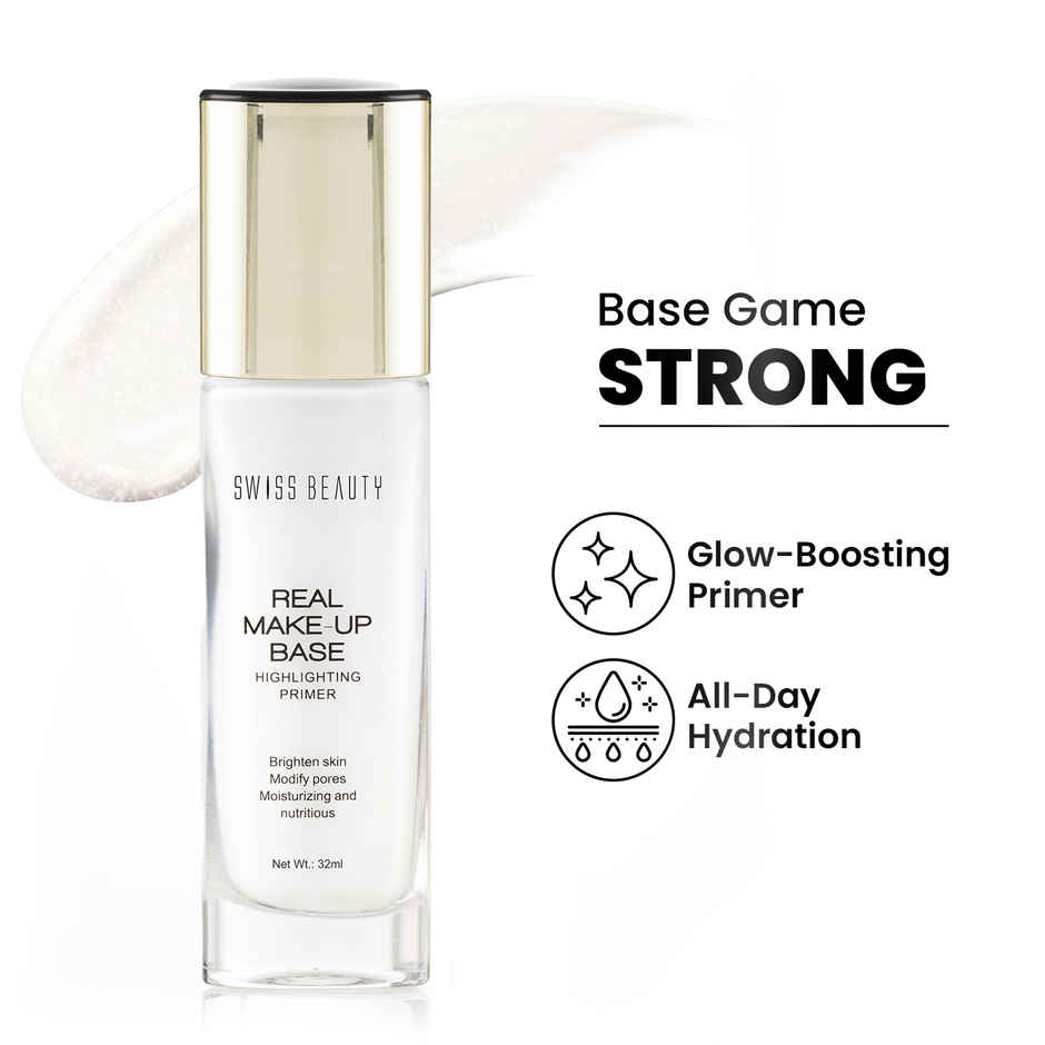 Swiss Beauty Real Makeup Base Highlighting Primer | 01 Natural Tint