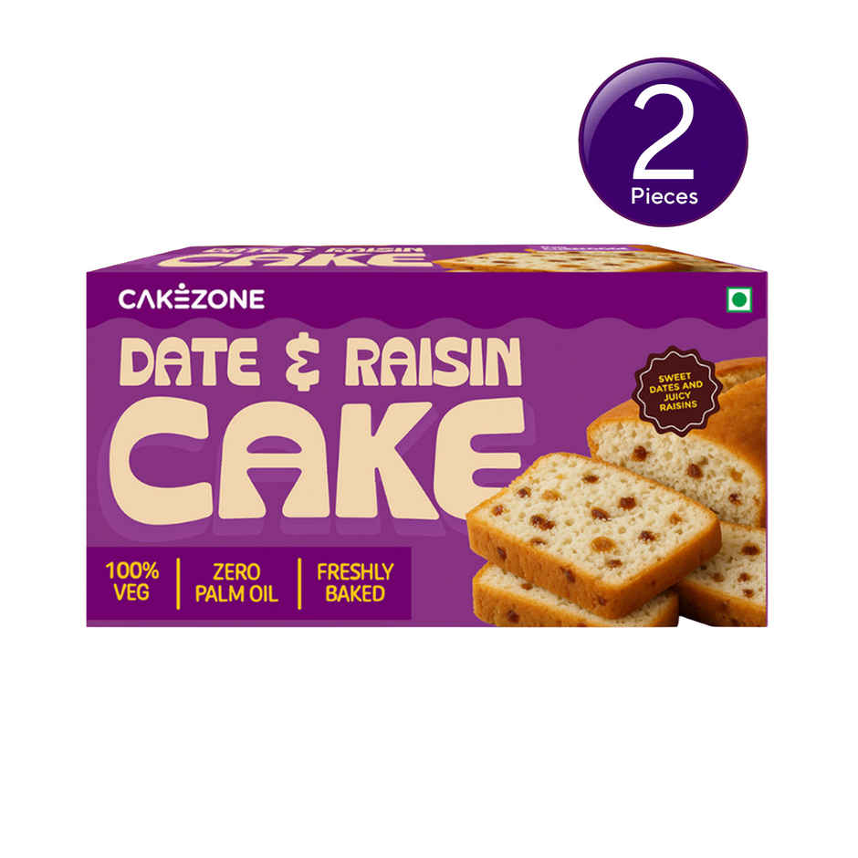 CakeZone Date & Raisin Cake Combo