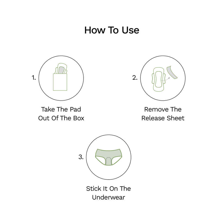 Pee Safe Bio Pads for Regular Protection | Light & Medium Flow with Disposable Bags | 10 pcs