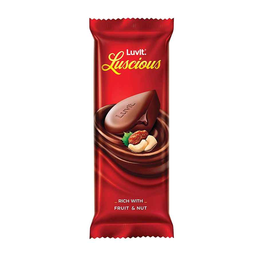 Luvit Luscious Fruit & Nut Chocolate Bar