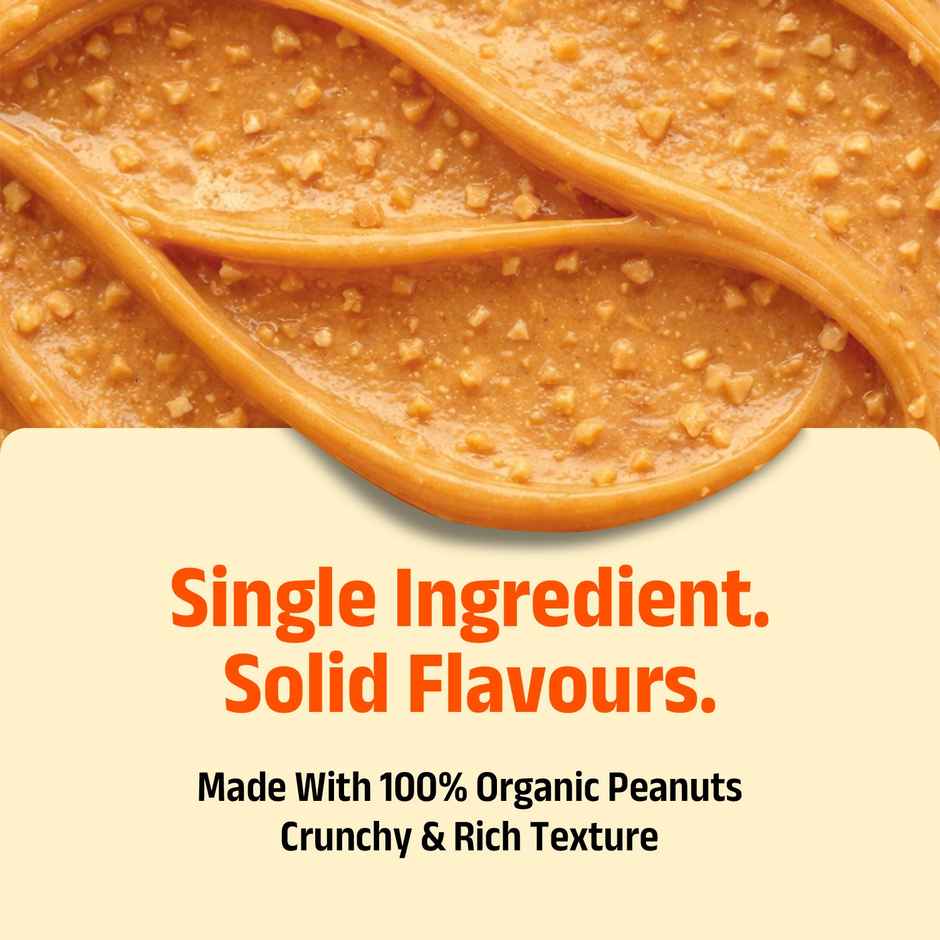 Pintola Organic Unsweetened Peanut Butter Crunchy