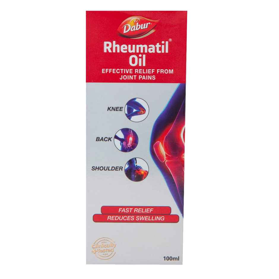 Dabur Rheumatil for Joint Pain Relief Oil 100mL