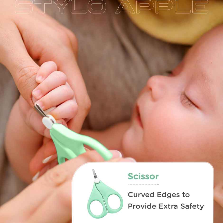 R for Rabbit Stylo Apple Baby Manicure Set Green