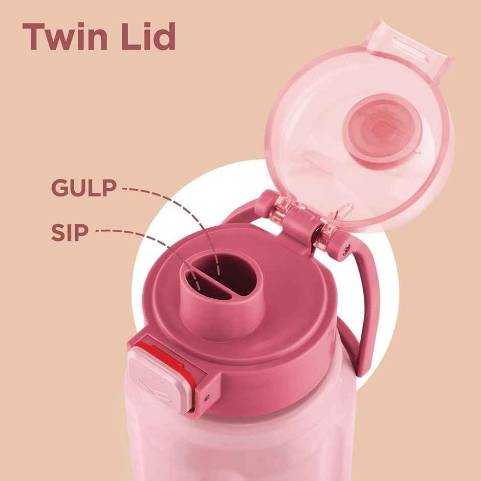 Milton Taurus Steel Insulated Bottle | 560 ml | Light Pink | PU Insulated
