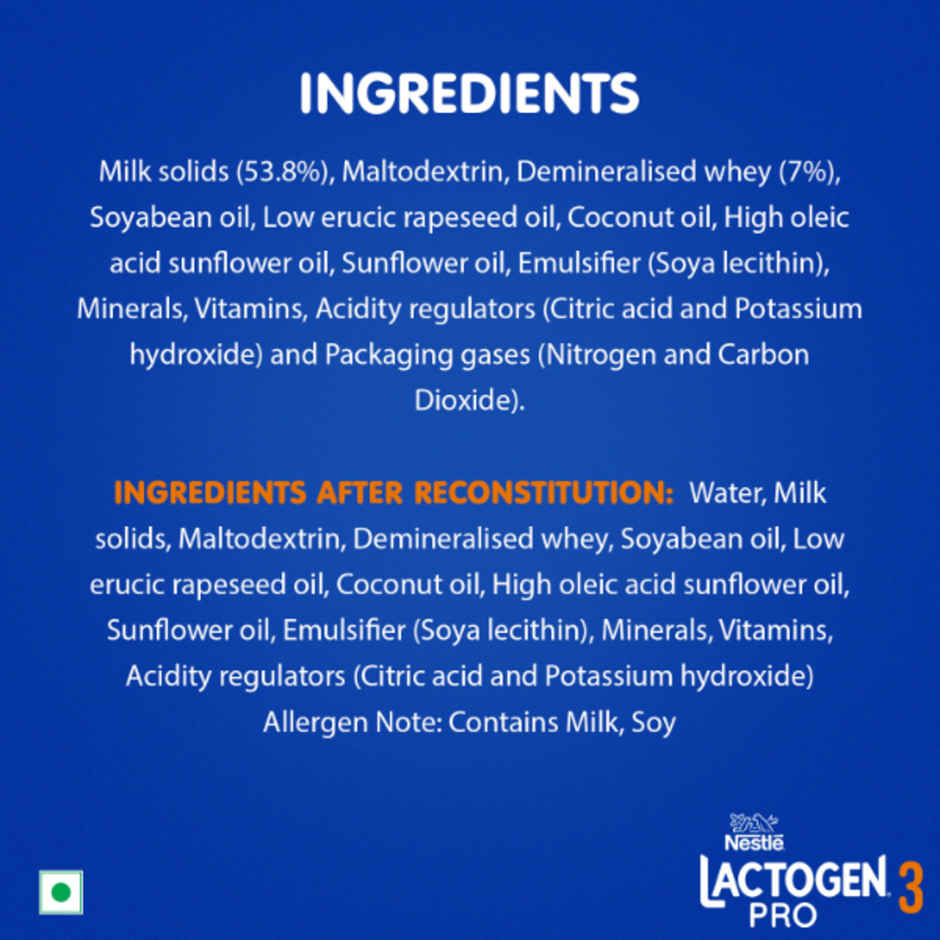 Nestle LACTOGEN Pro 3, Follow-up Formula Powder Combo