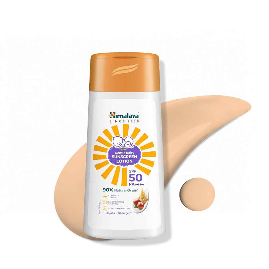 Himalaya Gentle Baby Sunscreen Lotion | SPF 50 PA++++