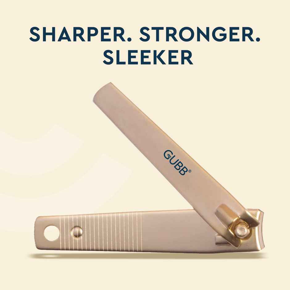 GUBB Nail Clipper Gold (Carbon Steel 1.7 mm)