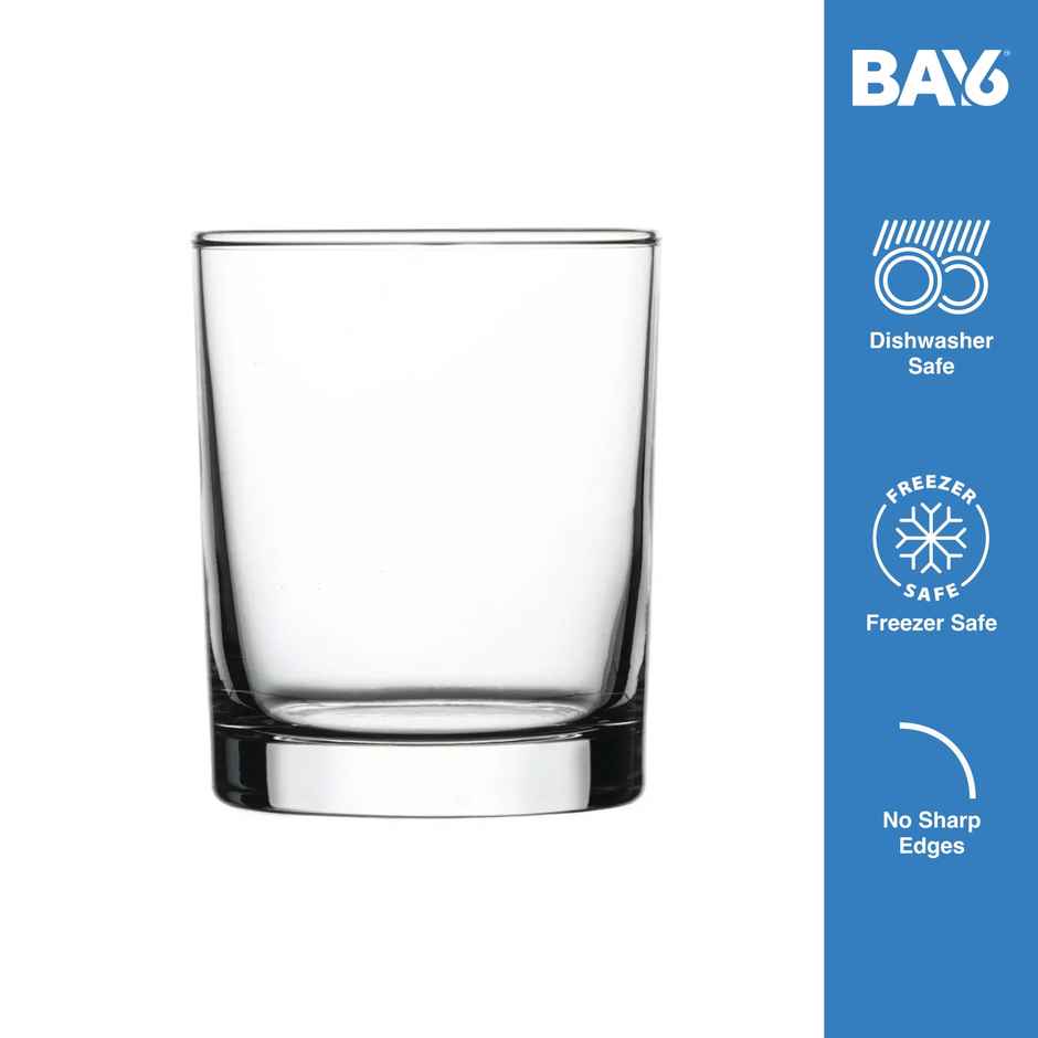 Imported Whisky Glass Set | 300 ml | 6 pc | BAY6