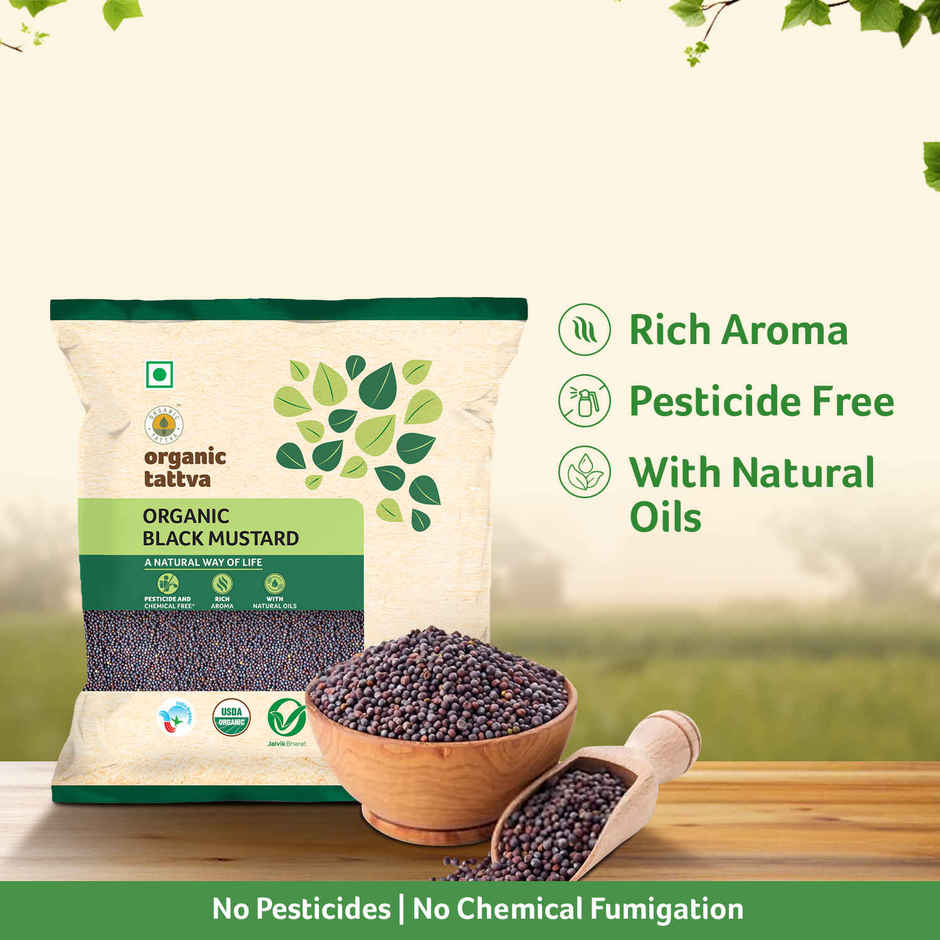 Organic Tattva Black Mustard