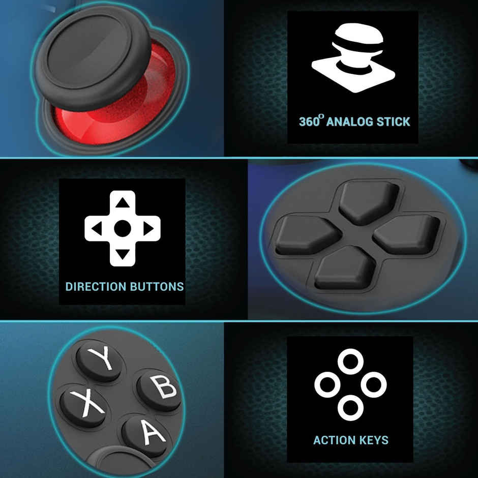 Ant Esports GP310 Wireless Gamepad (For PC & Laptop, Black) - 1 Unit