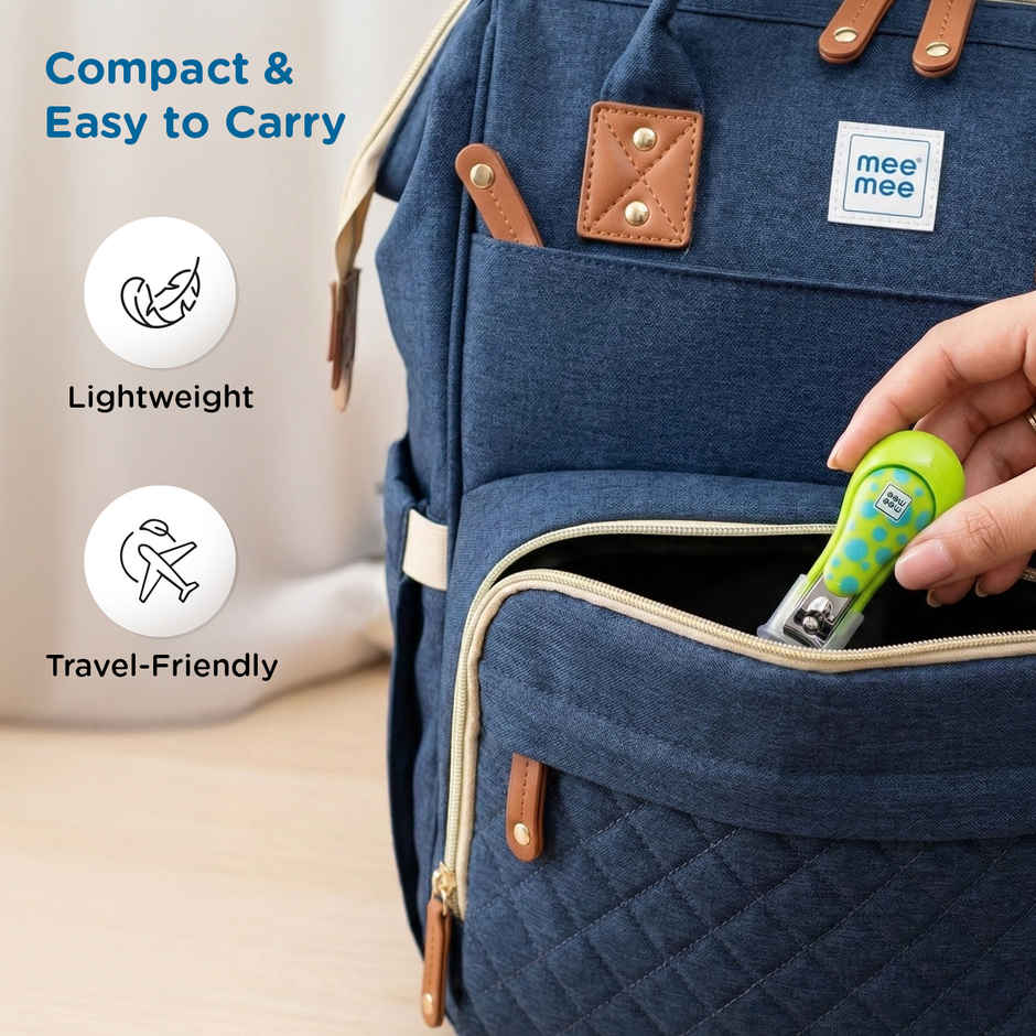 Mee Mee Protective Baby Nail Clipper/Cutter with Skin Guard (Green)