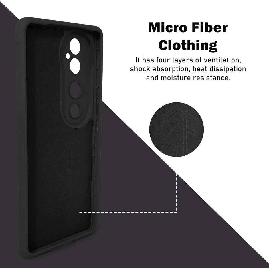 Artistque Case For Vivo V40 / V40 Pro / T3 Ultra 5g Back Cover | Liquid Stripe Cover Silicone