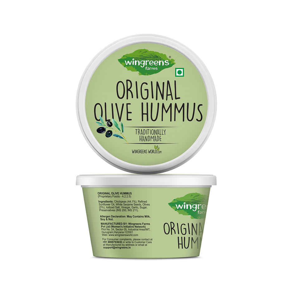 Wingreens Farms Original Olive Hummus