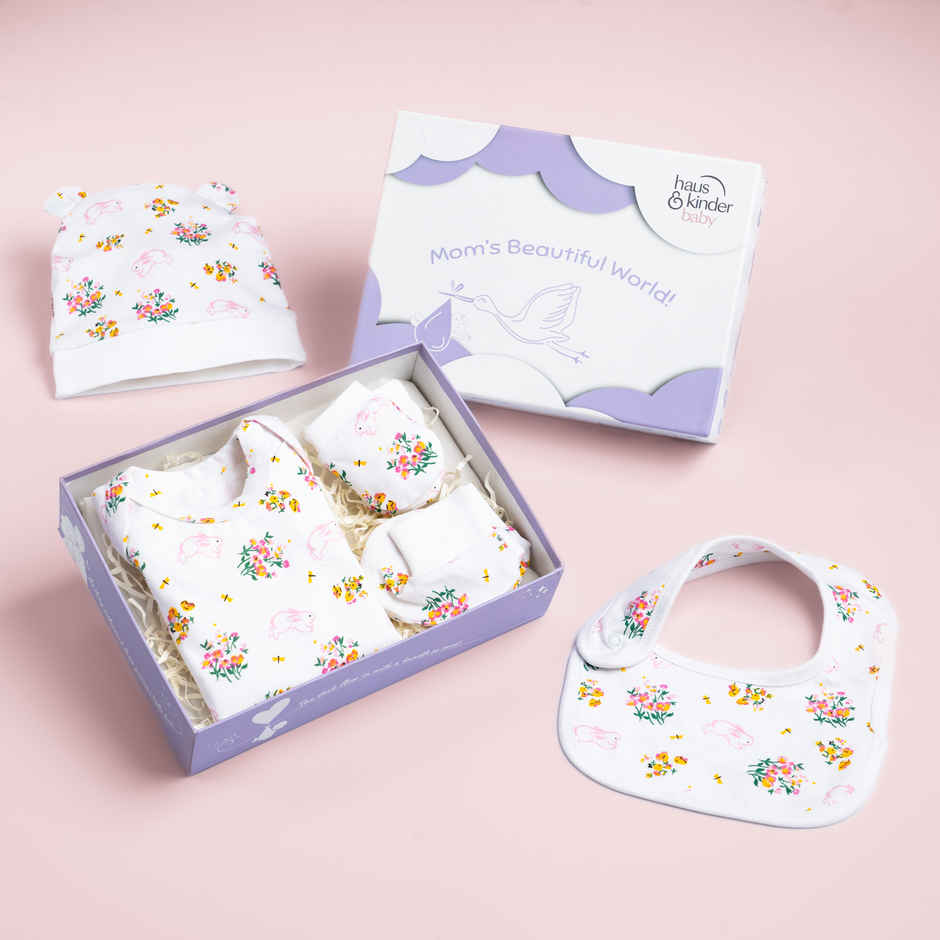 Adorable Attire Gift Set for Baby Hippity Hop Cotton Super Soft and Gentle on Babys Skin