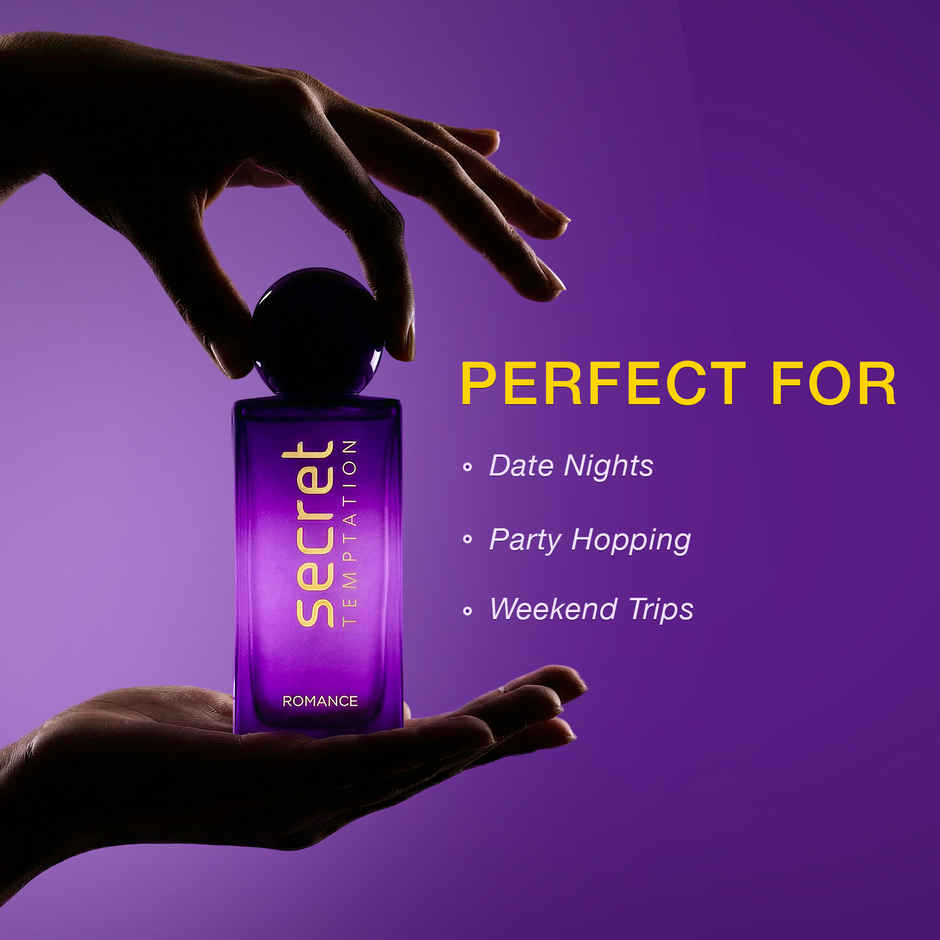 Secret Temptation Romance Eau de Parfum for Women | Everyday Fragrance
