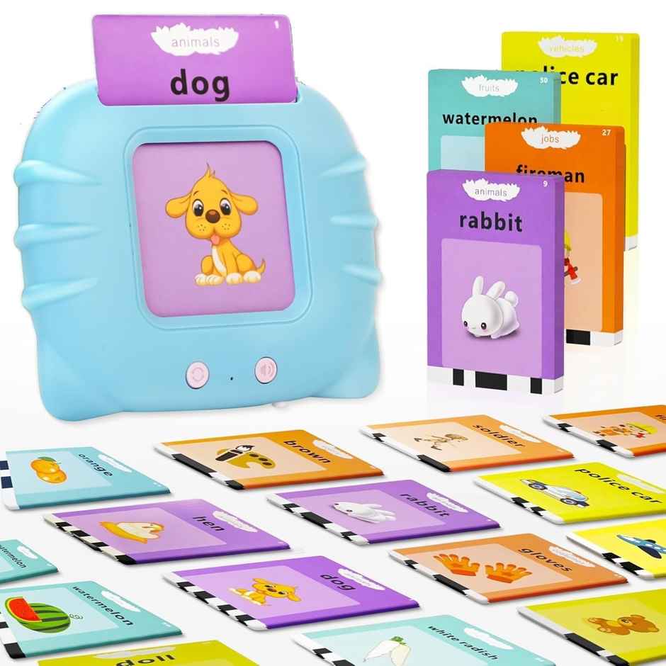 Storio Talking Flashcards | Early Learning Words & Phonics Cards
