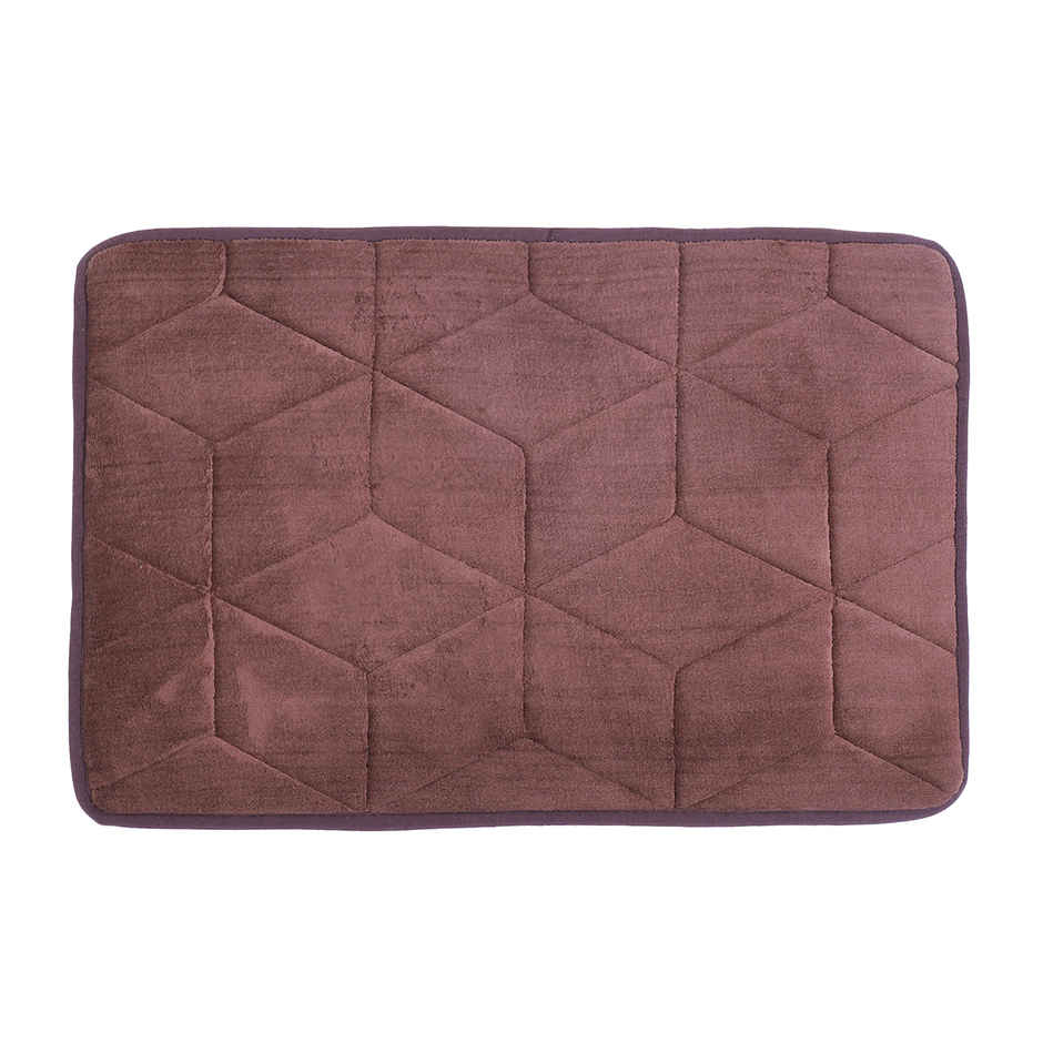 Status Memory Foam Mat | 38 cm x 58 cm | Brown