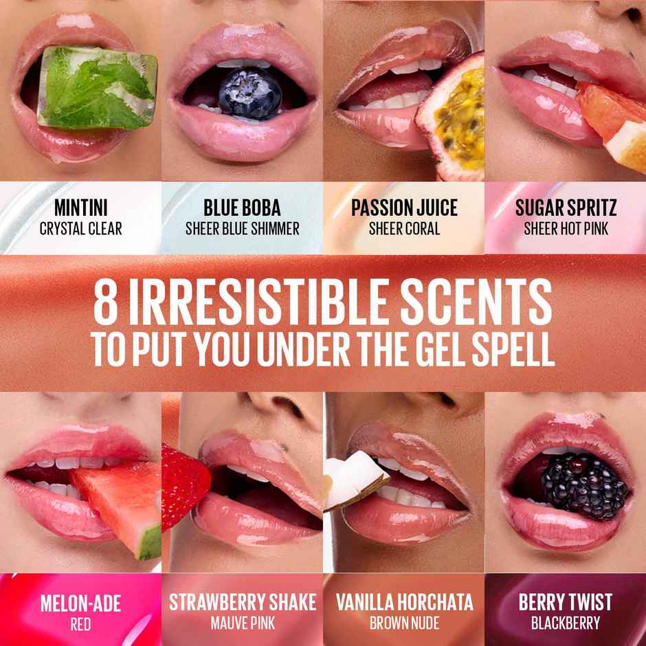 Maybelline Lifter Gel Lip Oil In Gel | Glass shine | 24H Hydration | Softer Berry Twist