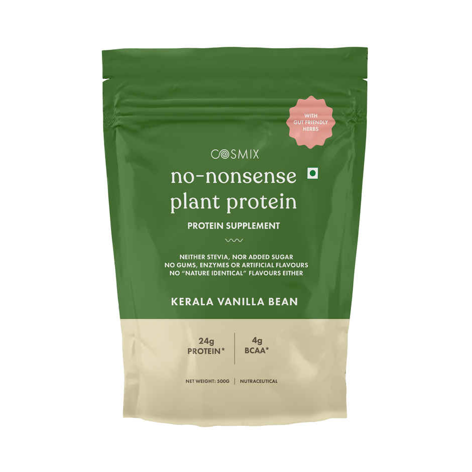 Cosmix No Nonsense Plant Protein Kerala Vanilla Bean