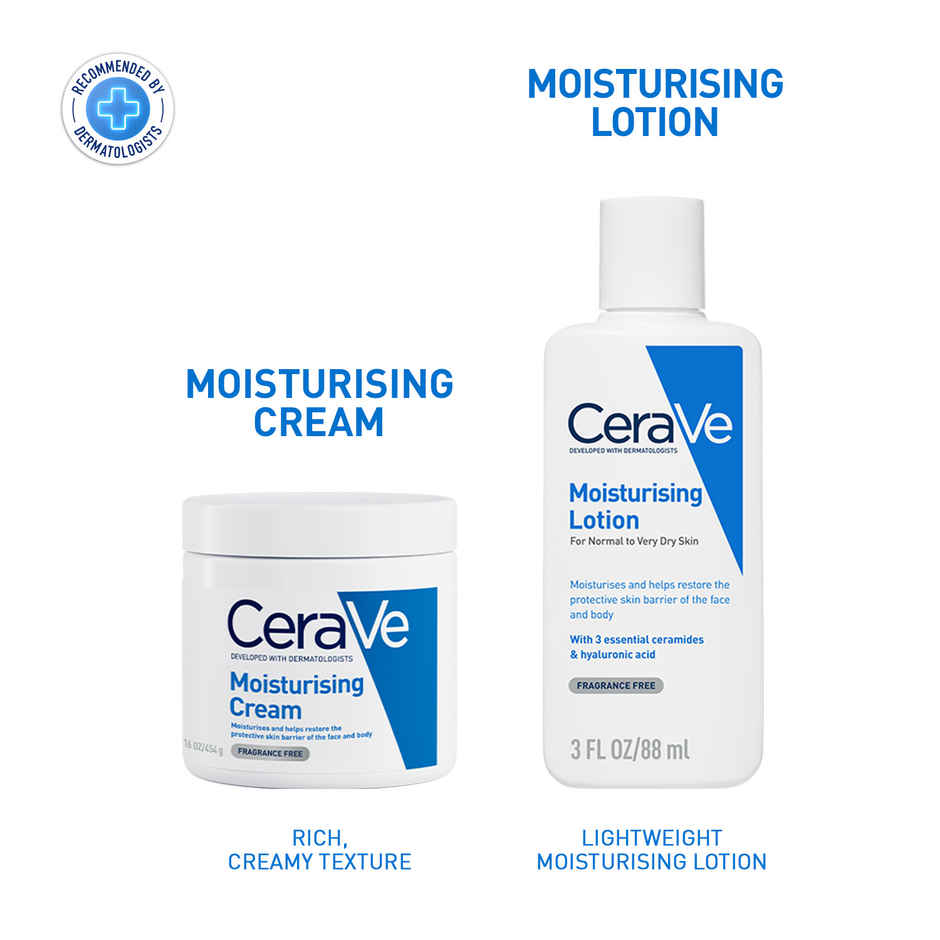CeraVe Moisturizing Lotion for Normal to Dry Skin with Ceramides & Hyaluronic Acid