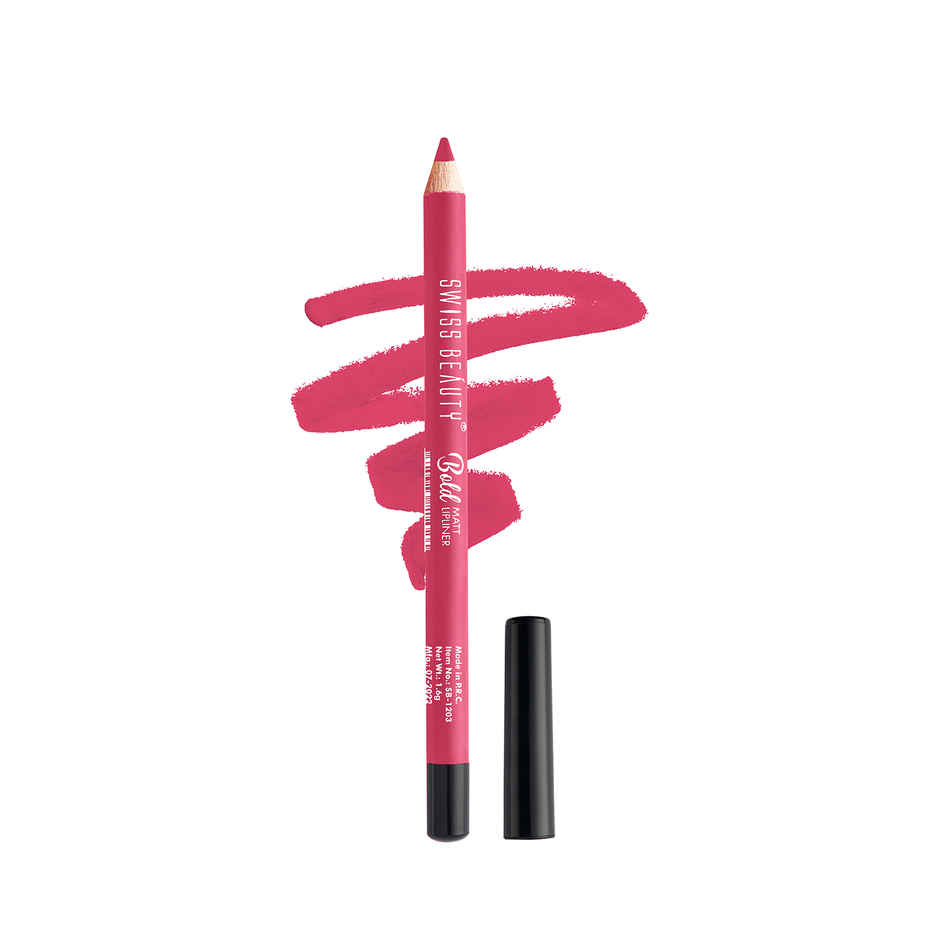 Swiss Beauty Bold Matt Lip Liner - 10 Pinky Crush